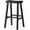 Antiqued Black, variant on Maven Lane Vincent Wooden Rustic Aesthetic Kitchen Bar Stool, Antiqued Brown Finish