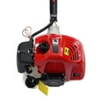 thumbnail image 2 of 52CC Gas Power Handheld Sweeper Broom Adjustable Speed Driveway Turf Artificial Grass Snow Clean handheld power broom with 2-stroke Air-cooled Fuel Engine, 2 of 21