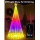 thumbnail image 2 of Árbol de Navidad Innonly de 8 pies con luz inteligente RGBW y 355 LEDs, 2 of 8