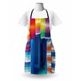 thumbnail image 3 of Ethnic Apron, Moroccan Street Shop View with Vibrant Colorful Handcraft Famous Carpets Photo, Unisex Kitchen Bib with Adjustable Neck for Cooking Gardening, Adult Size, Multicolor, by Ambesonne, 3 of 4