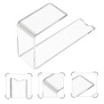 thumbnail image 2 of MasteelfCA 2pcs Shoe Display Stand Acrylic Sneaker Display Rack Acrylic Shoe Shelf, 2 of 7