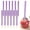 Purple, variant on Bling Candy Apple Sticks and Bags Kits, Caramel Apple Wooden Skewers,Candy Apple Sticks,Food Bamboo Decorative Sticks for Rice Krispie Treats Cookie Cake Pops Corn Dogs