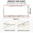 thumbnail image 3 of GZHJMY 2pcs Pretty Ballerinas License Plate Frame for Car Decorative Accessories Rustproof License Plate Cover with Screws for US Vehicles 12x6 Inch（73）, 3 of 7