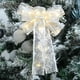 thumbnail image 1 of Ganfancp Luminoso Luz Cálida Decoración de Navidad Arco Decoración Del Árbol de Navidad Colgante de Doble Capa Arco de La Cinta Ofertas Del Día Sólo En Línea 1* Luz de Proa, 1 of 6