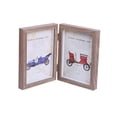 thumbnail image 1 of EIMELI 5x7 Inch Fashion Simple Wooden Picture Frame Double Photo Frame (Original Wood Color), 1 of 5