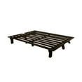 thumbnail image 5 of Kodiak Furniture Carson Wood Futon in Java Brown Finish with Twill Gray Mattress, 5 of 8