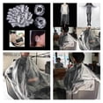 thumbnail image 1 of 50x Corte de pelo desechable Vestido de salón Corte de pelo Capas caseras + 50 pares de para los oídos Baoblaze Capa de corte de pelo desechable, 1 of 8