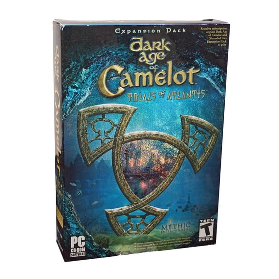 Dark Age of Camelot Trials of Atlantis Expansion Pack PC CDRom Software Game