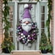 thumbnail image 2 of Adornos navideños, cubierta de puerta navideña de 35 x 71 pulgadas - Patrón de Papá Noel - Decoración de puerta para el día de Navidad - Decoración para fiestas de festivales Cubierta de puerta de pol, 2 of 4