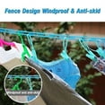 thumbnail image 5 of Windproof Clothesline Hanging Rope Clothes Hangers- U3E2, 5 of 5