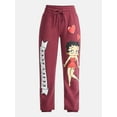 thumbnail image 5 of Betty Boop Women's Graphic Print Joggers, Sizes XXS-XXL, 5 of 5