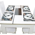 thumbnail image 4 of Ryvnso Placemats Set of 4 Marble Pattern Dining Mats Heat-Resistant Non-Slip Washable Table Mat, 4 of 8