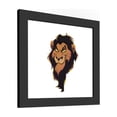 thumbnail image 3 of Gallery Pops Disney Villains - Scar Portrait Wall Art, Black Framed Version, 12" x 12", 3 of 5