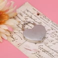 thumbnail image 1 of Vintage Metal Heart Lock with Key, Durable, Small, Suitable for Jewelry Box, Luggage, More, 1 of 7
