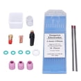 thumbnail image 2 of O Ring Washer,TIG Torch Accessories Welding Electrode Set Welding Gas Lens Unrivaled Performance, 2 of 8