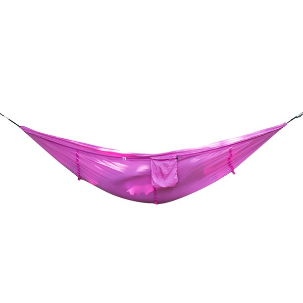 cámping Cama colgante para acampar al aire libre hamaca de nailon columpio para dormir-173368.03 rosa Barbie Nuevos Originales