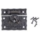 thumbnail image 4 of Wood Case Chest Box Rectangle Clasp Closure Hasp Latches, 4 of 5