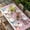 Pink, variant on Happy Easter Table Cloths for 8 Foot Rectangle Tables, Colorful Spring Eggs Haze Blue Wooden Patio Waterproof Elastic Fitted Tablecloths, Washable Rectangular Table Cover for Camping