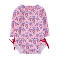 thumbnail image 1 of Traje de baño RuffleButts para niñas con protección solar UPF 50+ de 0 a 3 m, 1 of 8