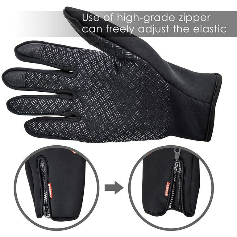 Unisex Thermal Gloves For Winter, Touchscreen Gloves, Non-slip & Windproof  Gloves
