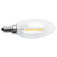 thumbnail image 2 of 4X Dimmable E12 2W COB Candle Flame Filament LED Light Bulb Lamp 10x3.5cm, 2 of 7