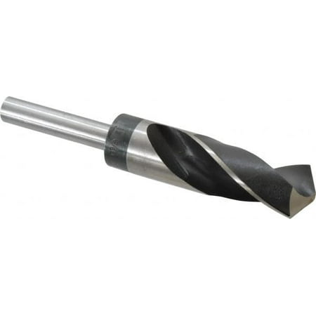 

Hertel 1-3/64 118° 1/2 Shank Oxide Finish High Speed Steel Silver & Deming Reduced Shank Drill Bit