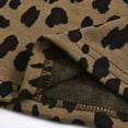 thumbnail image 4 of ZAXARRA Robe Courte Fille Imprimée Col Rond Complet Jupe en Cuir, 4 of 6