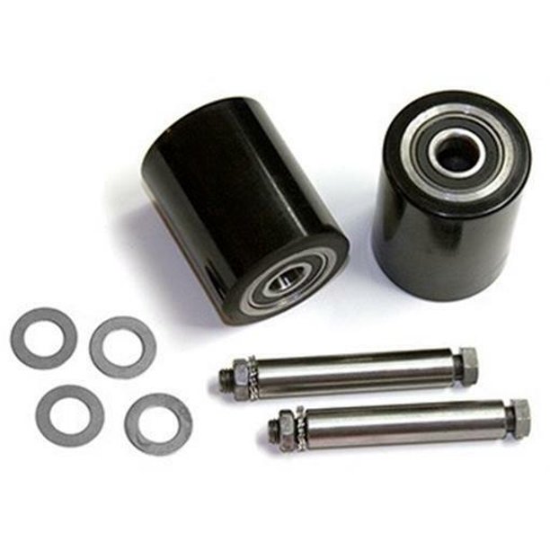 Dayton GWK3KR84LW 3KR84 Load Wheel Kit for Manual Pallet Jack Black