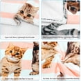 thumbnail image 4 of Yibo Fuzzy Throw Blanket Fleece Ultra Soft Microfiber Blanket for Adults Kids Gift Couch Sofa Bed Cute Cat, 4 of 8