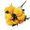thumbnail image 2 of Plastic Simulated Chrysanthemum Head 1Pcs Multicolor Plastic Artificial Chrysanthemum Flower Home Decor Fake Floral Arrangement(Multicolor) Rkxzt, 2 of 8