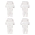 thumbnail image 1 of 4 piezas 1/12 muñecas camisa pantalones traje disfraz juego de simulación juguete niños regalos moda traje de manga larga, 1 of 6