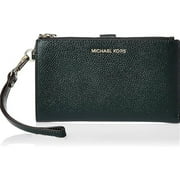 MICHAEL Michael Womens Kors Double Zip Wristlet Dark Atlantic 32T7GAFW4L-Dkatlantic One Size