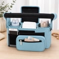 thumbnail image 5 of Aaihamo Universal Stroller Organizer, Hanging Portable Storage Bag with 2 Cup Holders Detachable Wrist Shoulder Strap, Durable Stroller Pouch for Umbrella Pet Stroller, 5 of 7