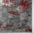 thumbnail image 3 of Luxe Weavers Modern Abstract Red Gray 6x9 Area Rug, Stain Resistant Carpet, 3 of 9