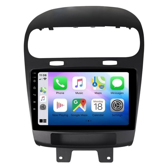9" Car Stereo Radio for Dodge Journey 2011-2019 Fiat Freemont Low-end,4Core 2 32GB Android Car GPS Navigation Head Unit Kit with Wireless Carplay,Android Auto,1280x800 Touchscreen Dash Player