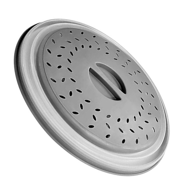 Cubierta de Placa de Microondas Injueey Plegable Gris