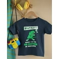 thumbnail image 4 of Tstars Big Brother T-shirt for Boys - Dinosaur-Themed Sibling Shirt - Perfect for Pregnancy Announcements - Ideal Big Brother Gift - Toddler's Birthday & Baby Shower Present - 12M Navy, 4 of 6