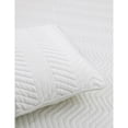 thumbnail image 5 of Home Furnitue Solid Sateen Ivory Cotton King Quilt Set, 5 of 7