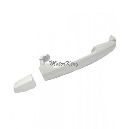 Pontiac Firebird Outside Door Handle - Rear Outside Door Handle W/O Keyhole For 2001-2013 Pontiac Scion Toyota Camry Corolla RAV4 tC xA xB Super White 040