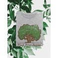 thumbnail image 3 of Find Your Roots T-Shirt Men -Smartprints Designs, Male 4X-Large, 3 of 4