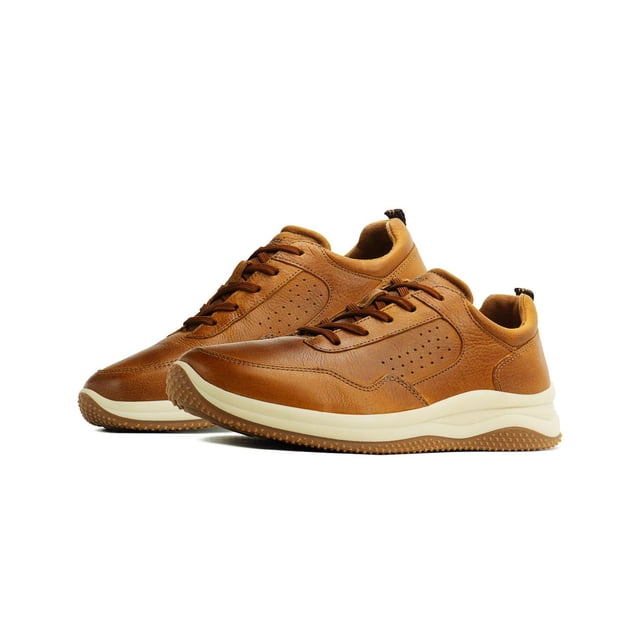 Tenis Urbano Flexi Tan Caballero Antiderrapante Casual 25-29 beige 27