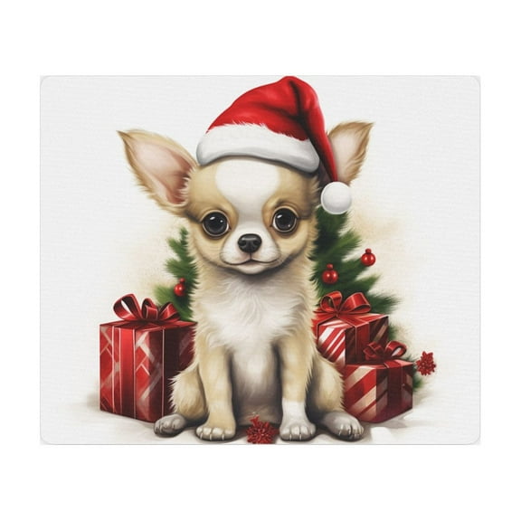 DistinctInk Mouse Pad - 1/4" Foam Rubber - Chihuahua Puppy Drawing