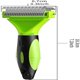 thumbnail image 2 of Crrynuo - Cepillo desenredante para mascotas - Cuchillas de doble cara - 420J2 + ABS + TPE - Apto para perros y gatos - Verde, 2 of 7