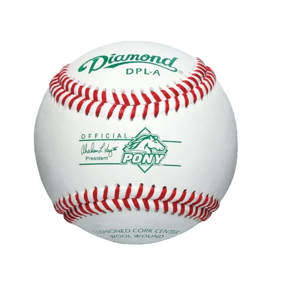 Diamond Sports DPL-A Pony League Tournament Grade Baseball - 1 Dozen