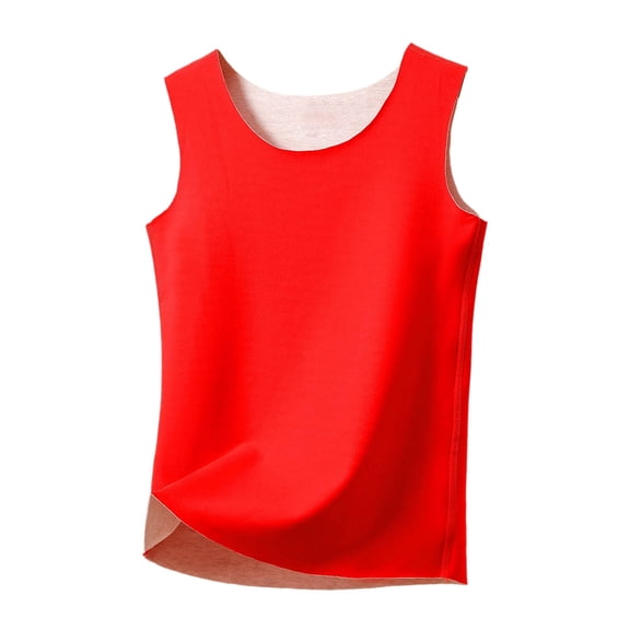 camisoles for women for under clothes women's tanks & camis Womens Thermal Lined Underwear Tops Tank Top Warm Base Layer Vest Reversible Crew Neck Tank Top Seamless Underwear