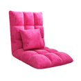 thumbnail image 4 of simhoa Canapé de Sol Pliable Doux pour Salon Chambre d'Amis Maison Rouge Rose, 4 of 8