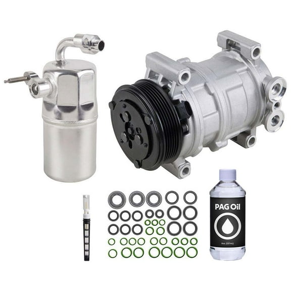 AC Compressor & A/C Kit For Chevy Silverado & GMC Sierra 4.3L V6 & 6.6L Duramax Diesel - BuyAutoParts