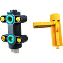 LEEKUANGSU 904-202 7.3 Fuel Water Separator Drain Valve Compatible with F250 F350 F450 F550 Super Duty E350 E450 E550 1999-2003 Repalce F81Z9A153AA, F81Z-9A153-AA