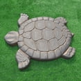thumbnail image 1 of Flmtop Moule de Simulation en Forme de Tortue pour Allée de Jardin, Pavé, Pierre de Marche, Moule, 1 of 9