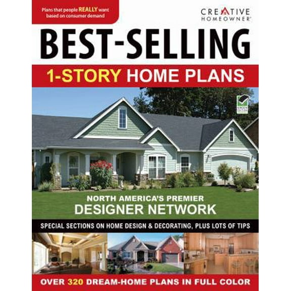 Pre-Owned Best-selling 1-story Home Plans (Paperback) 1580114822 9781580114820